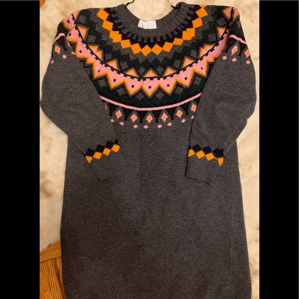Fair Isle Sweater Dress